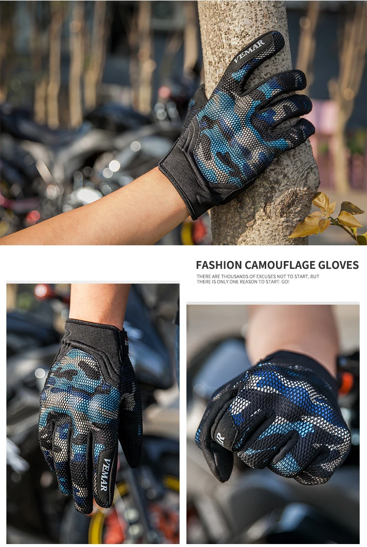 VEMAR VE-178 Мотоциклетные Перчатки камуфляжные туристические спортивные перчатки