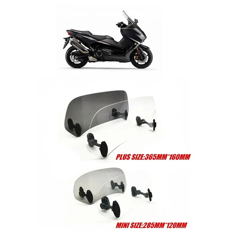 Для YAMAHA TMAX530 SX DX TMAX500 MT-09 FJ-09 TRACER XT1200Z Risen Регулируемый спойлер на лобовое стекло