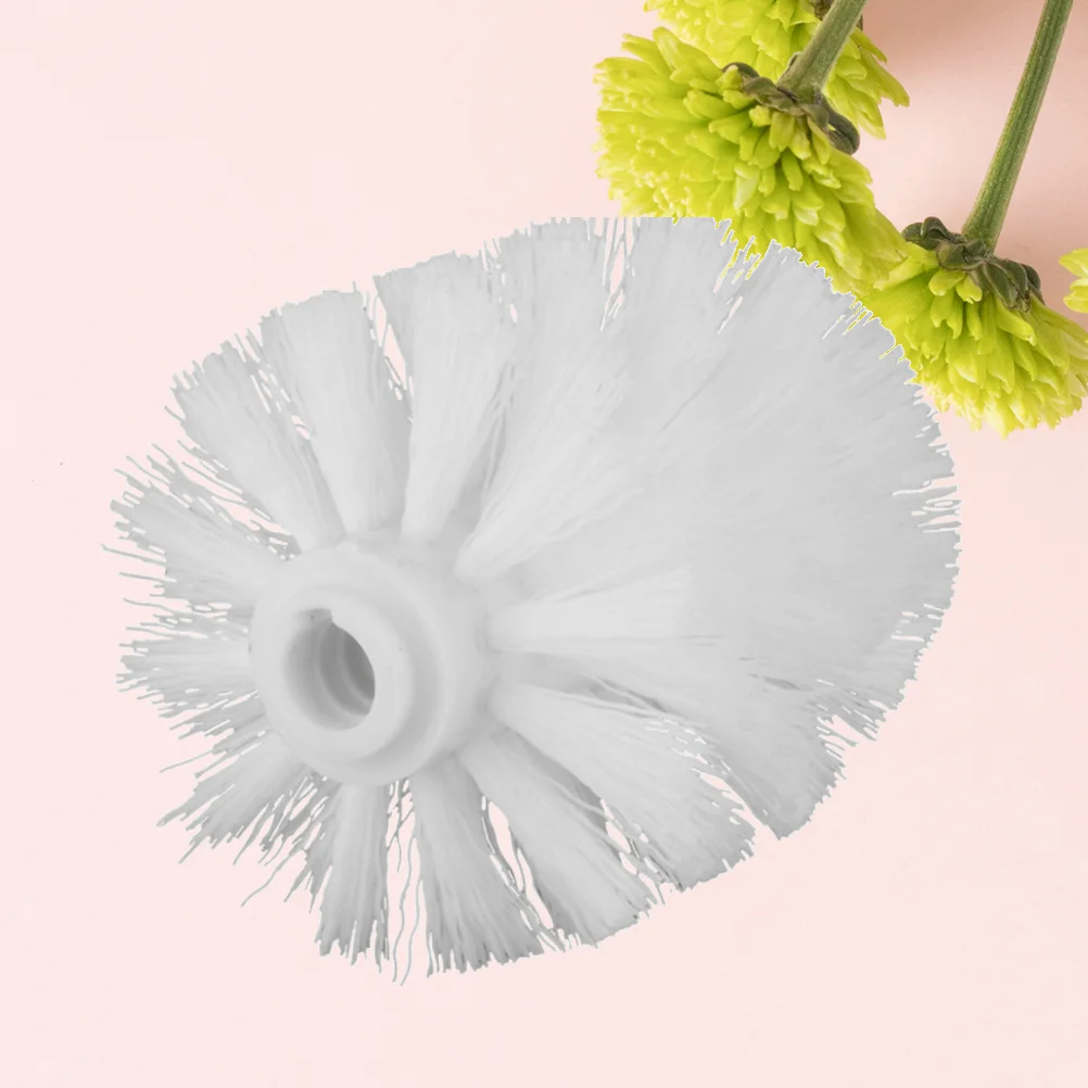 

1pc Toilet Brush Replacement Plastic Toilet Brush Refill with Durable Stiff Bristles(A1-White) Brushes wc