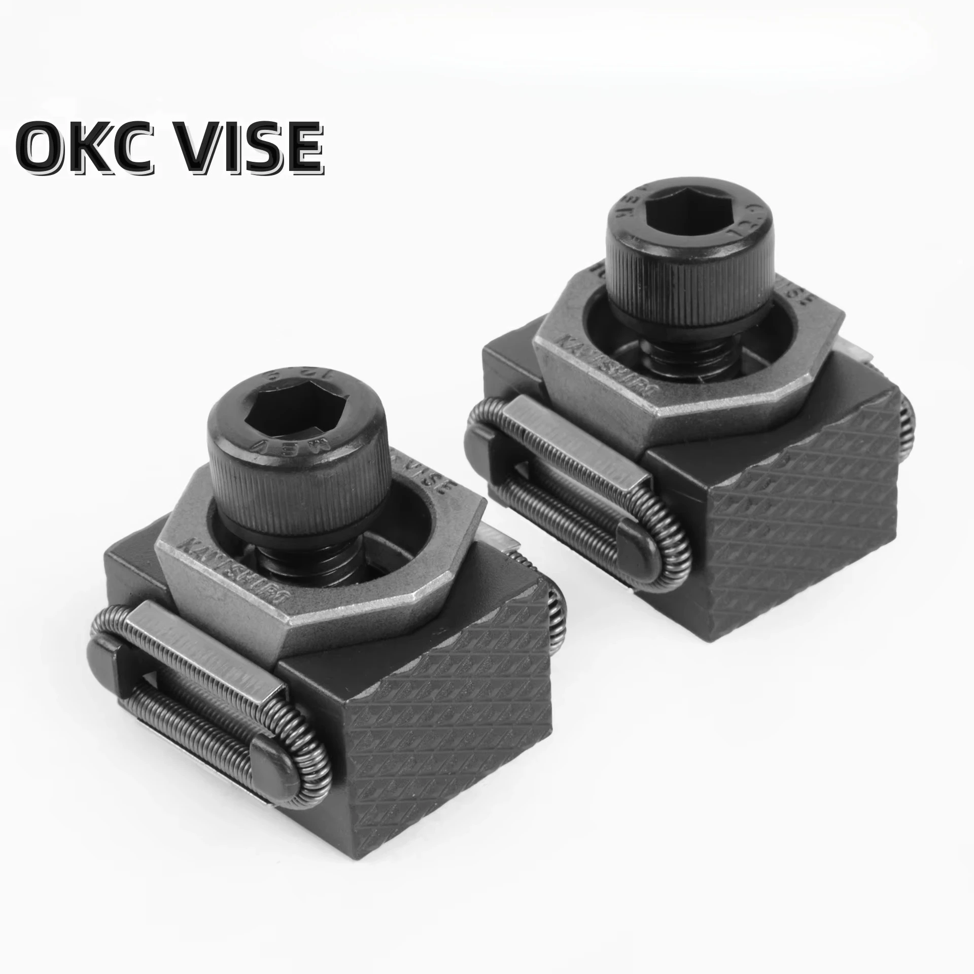 Фото Лучшая цена завода DK2 M10 M12 OK Тиски Инструменты с ЧПУ Зажимы Фрактальные тиски Фрезерный станок с ЧПУ Тиски с ЧПУ 3 оси 4-осевые тиски №3