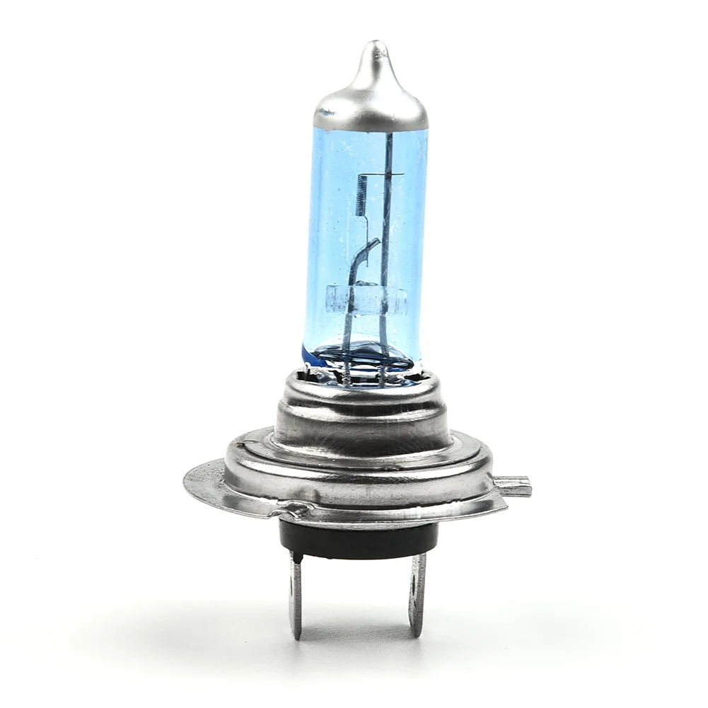 

New Useful Durable Car Headlight Bulb LED 10PCS Universal Blue Bubbles Car H7 Lamp Quartz Glass Tube Replacement