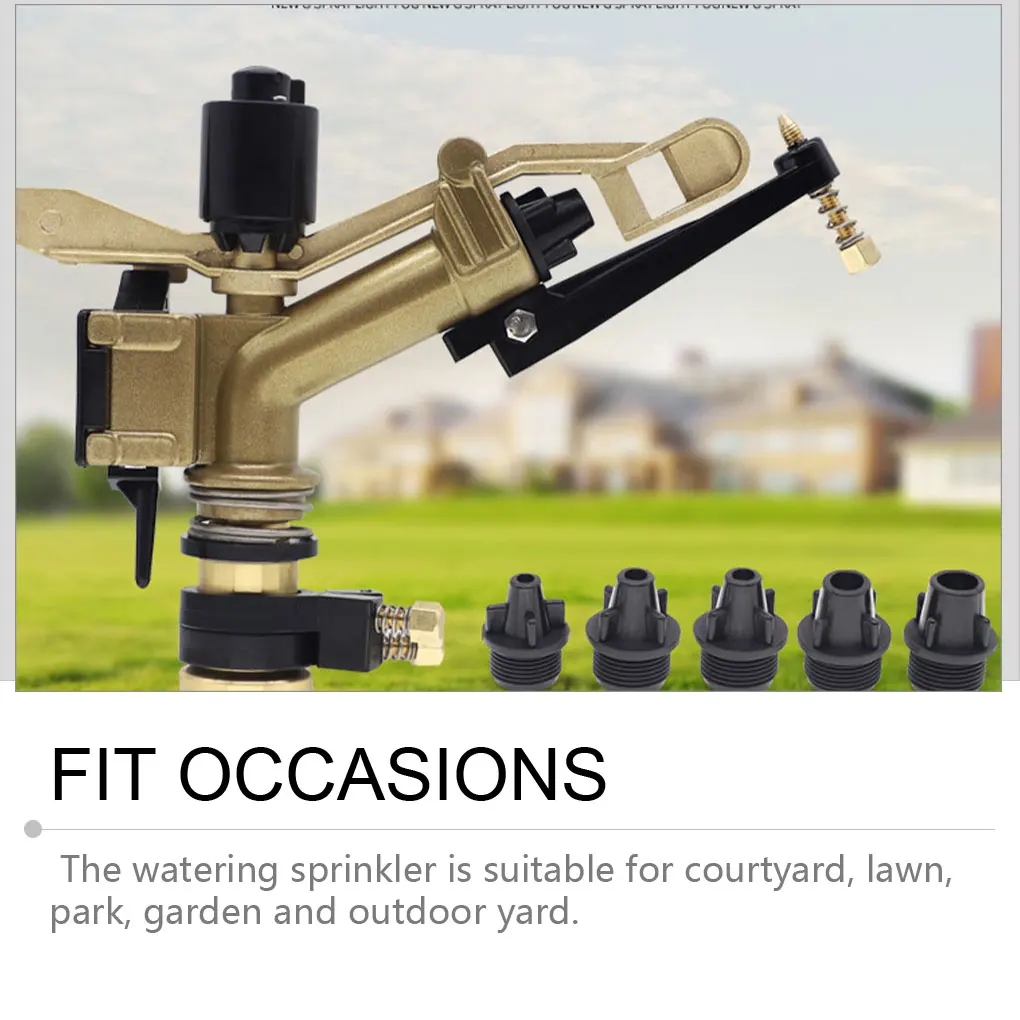 

Gardening Sprinkler Angle Adjustable Agriculture Irrigation System Watering Nozzles Lawn Park Sprinklers for Backyard