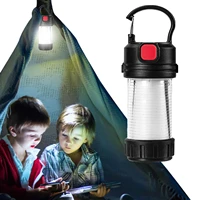 mini camping lamp portable bright led lanterns type c rechargeable dimmable 5 modes tent lights waterproof flashlight