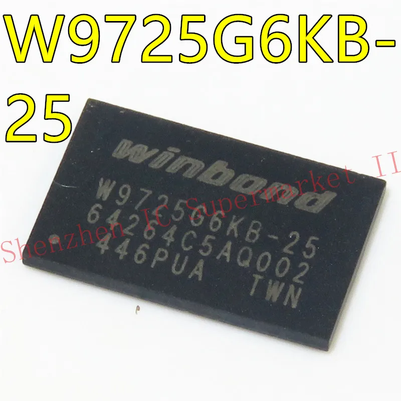 

W9725G6KB-25 новая Оригинальная карта памяти BGA