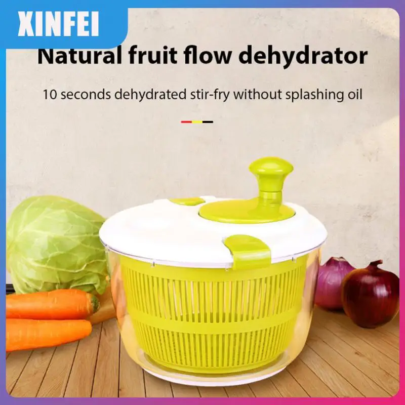 

Practical With Anti Slip Base Vegetable Throwing Basket Multifunctional Fruits Vegetables Washing Storage Basket New Rotatable