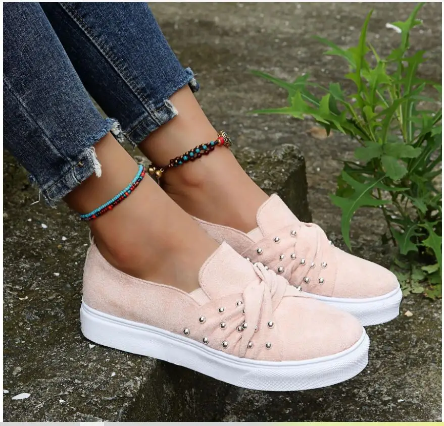 Female sports shoes casual bow shoes Fashion summer flat bottom single shoes on the zipper beach women's walking canvas