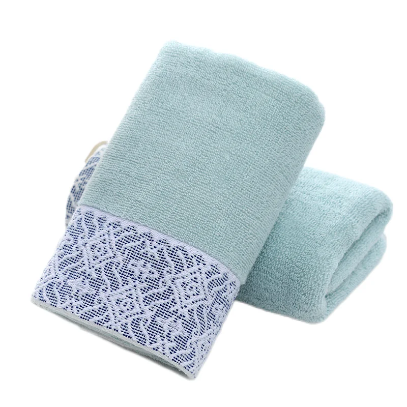 

Hand Towels Set of 2 Print Pattern 100% Cotton Soft Absorbent Decorative Towel for Bathroom Luxury Spa Hotel Toallas De Baño