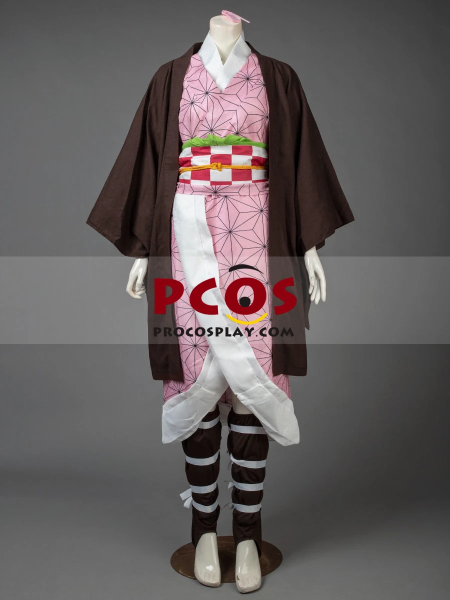 Аниме Demon Slayer Kamado Nezuko Косплей Костюм Kimetsu no Yaiba Униформа mp005697 |