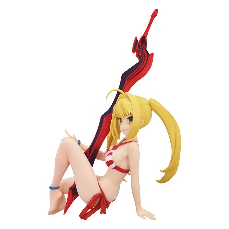 В наличии: Оригинальная коллекционная фигурка Неро Клавдий (Caster Stopper) из Fate Grand Order, аниме-модель, игрушка, настольная кукла (art.: 3920db130b646) - 3920db130b646