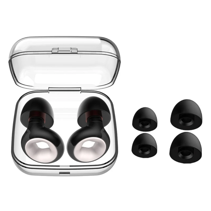 

Active Noise Reduction Ear Plugs Physical Noise Cancelling Silicone Earplugs