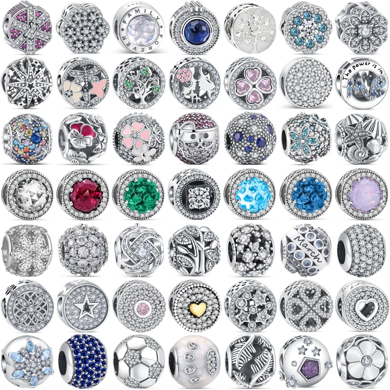 Бусины из серебра 925 пробы со звездами