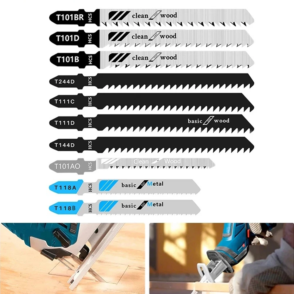 

Durable Jig Saw Blade SAW BLADES Cutting For Wood Metal High Carbon Steel