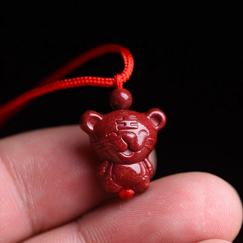 12 шт. Pingente de boa variety do zodiíaco para homens e mulheres cinábrio 3) tigre cobra corrente paz chaveiro amuleto