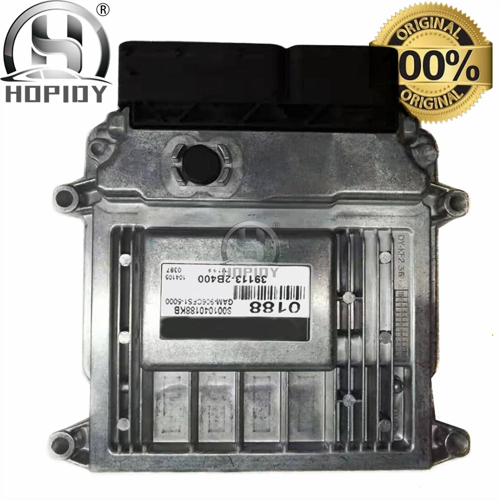 

Электронный блок управления ECU 39113-2B400 0188 9001040188KB m7.9.800for скрученный кабель для Kia Freddy 391132B400