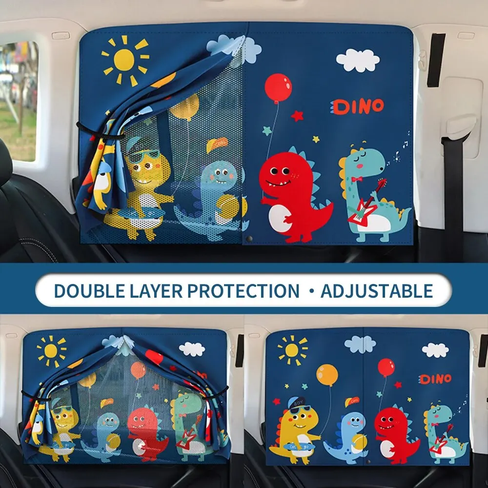 Симпатическая автомобильная солнцезащитная шторка магнитное боковое окно