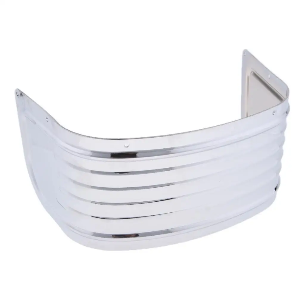 

Ribbed Front Fender Trim Skirt Flame for Touring Softail Tri Glide