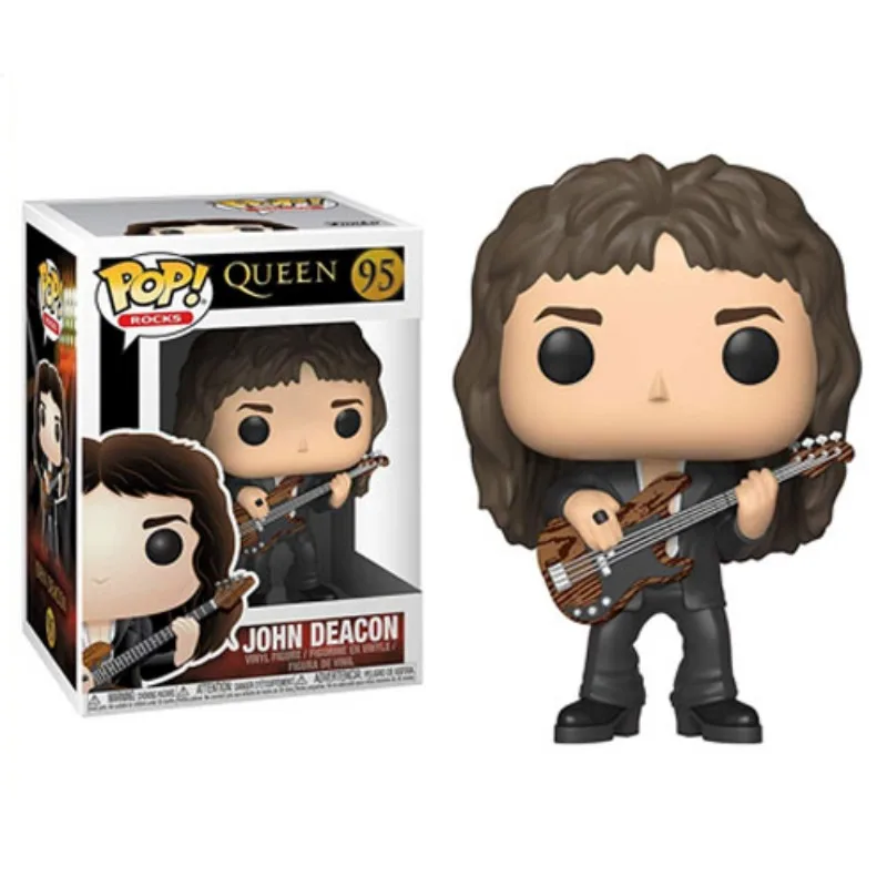 Оригинальный FUNKO POP Rocks Music UK Queen Brian Harold May Модель Фильм Аниме Кукла ручной работы