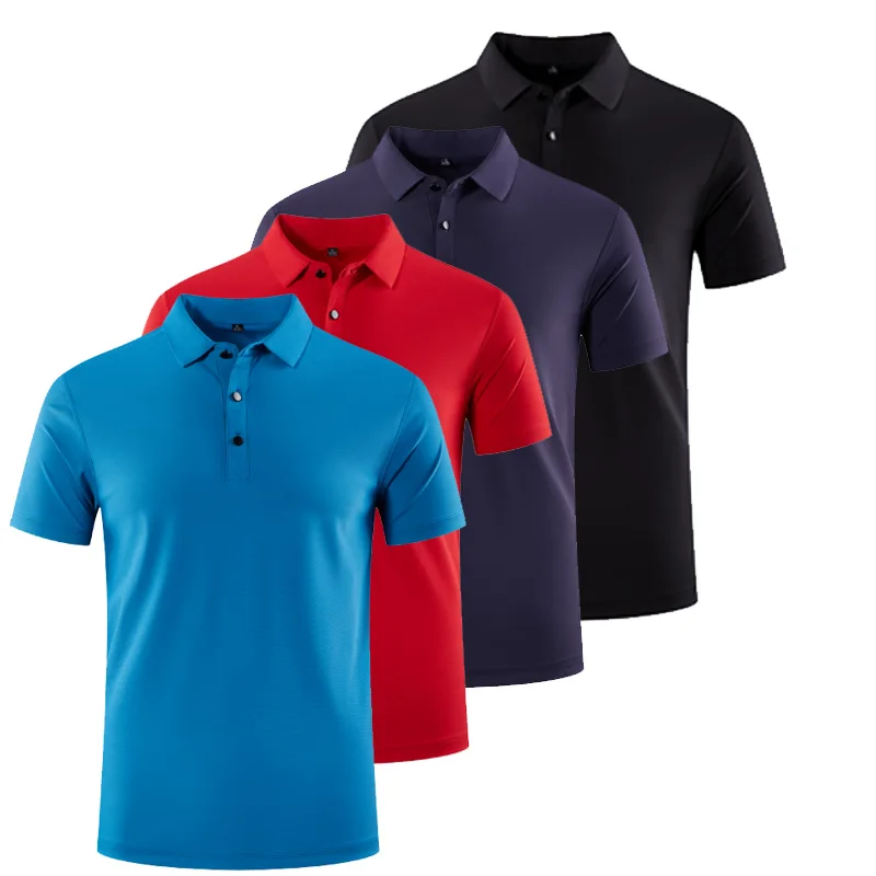 

2022 summer sports casual short-sleeved polo shirt LOGO custom POLO