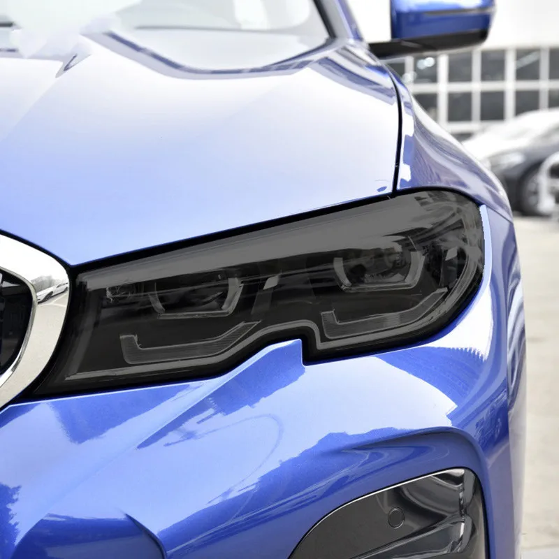 Car Headlight Tint Smoked Black Protective Film TPU Sticker For BMW F30 F31 G20 F10 F11 G30 F40 F32 F22 F36 F07 F34 G32 G11 G15 Car Headlight Tint Smoked Black Protective Film TPU Sticker For BMW F30 F31 G20 F10 F11 G30 F40 F32 F22 F36 F07 F34 G32 G11 G15