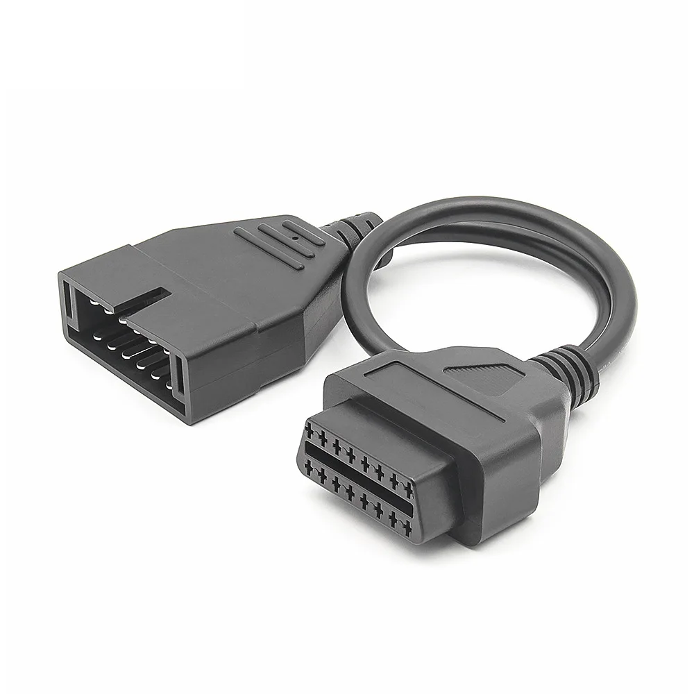 10 шт. Автомобильная линия передачи Obd от 12pin до 16Pin применима к Gm 12 16