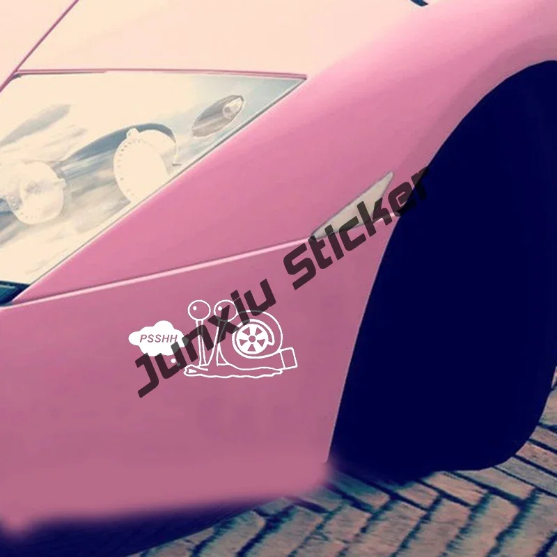 Забавные пончики PSSHH Turbo Slap наклейка для грузовика виниловая мотокросса