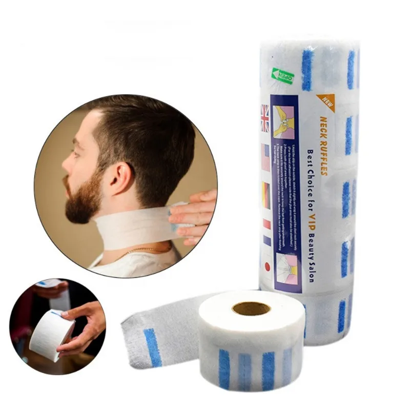 

Neck Paper Salon Barber Hair Dresser Roll Cutting Dressing Hairdressing Tools Collar Necks Covering Barbershop Accessories