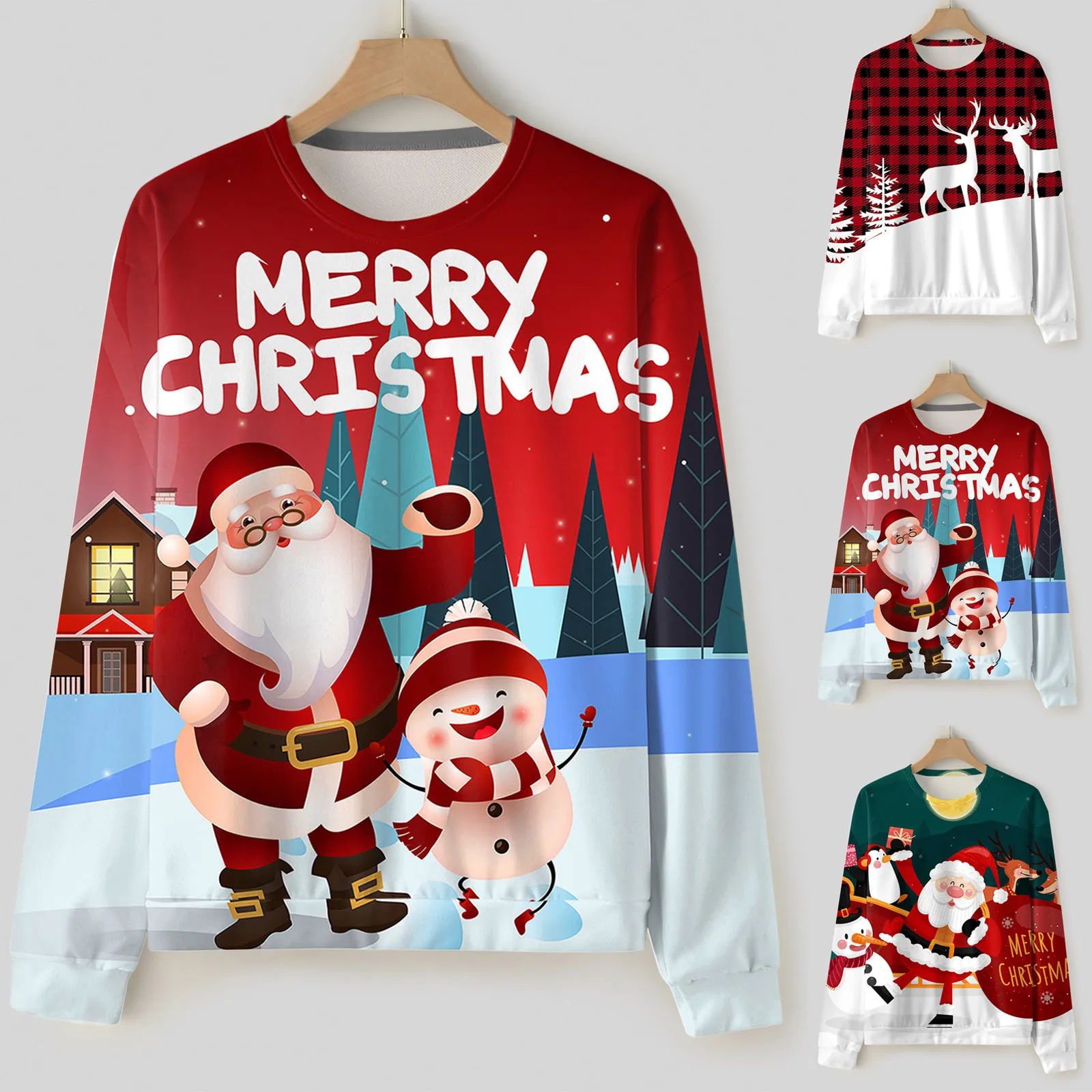 

Мужская осенне-зимняя Повседневная Блузка с круглым вырезом и длинным рукавом