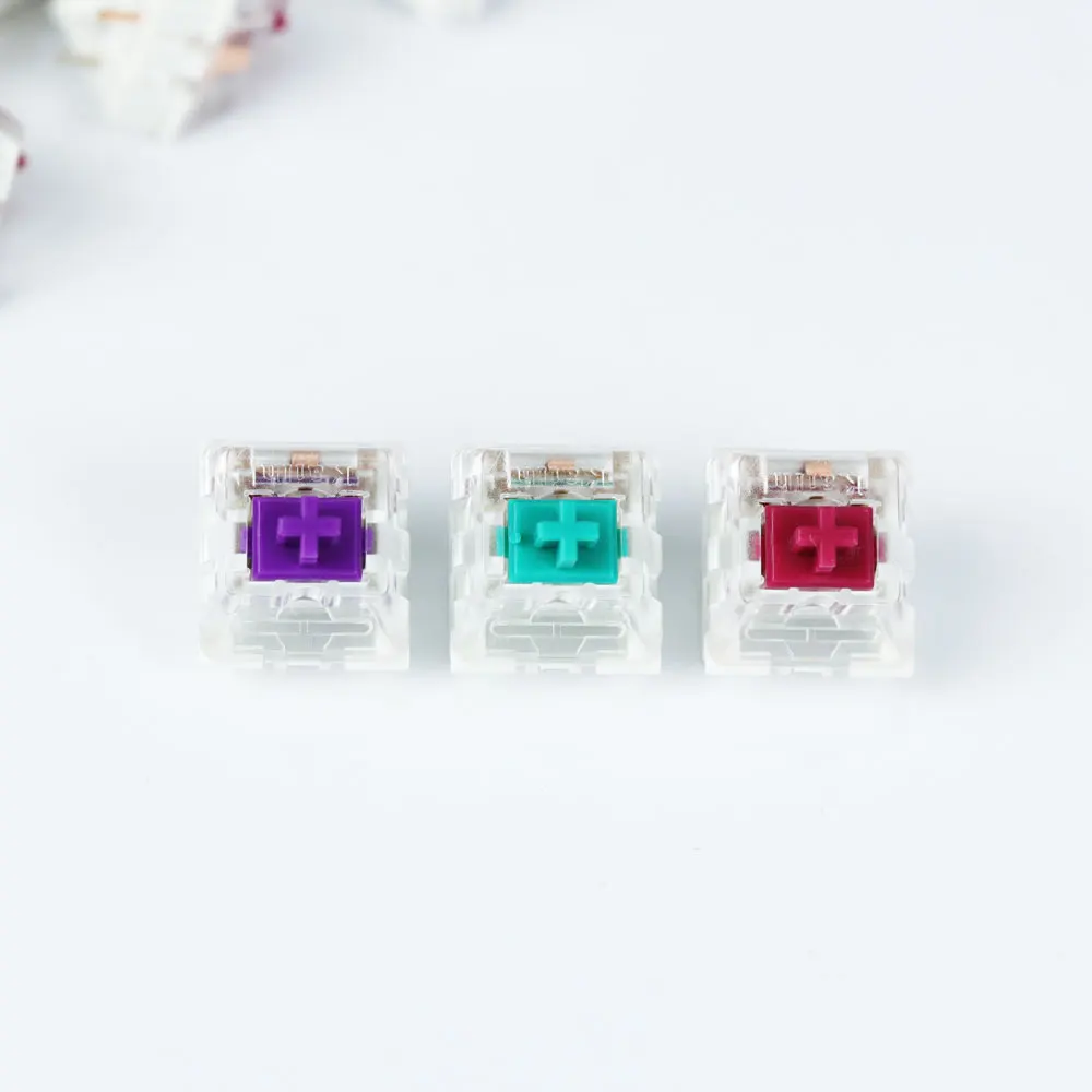 

kailh Pro Switches 3 Pin RGB SMD Purple Light Green Teal Aqua Burgundy MX RGB Swithes For Gaming Keyboard Compatible MX Switches