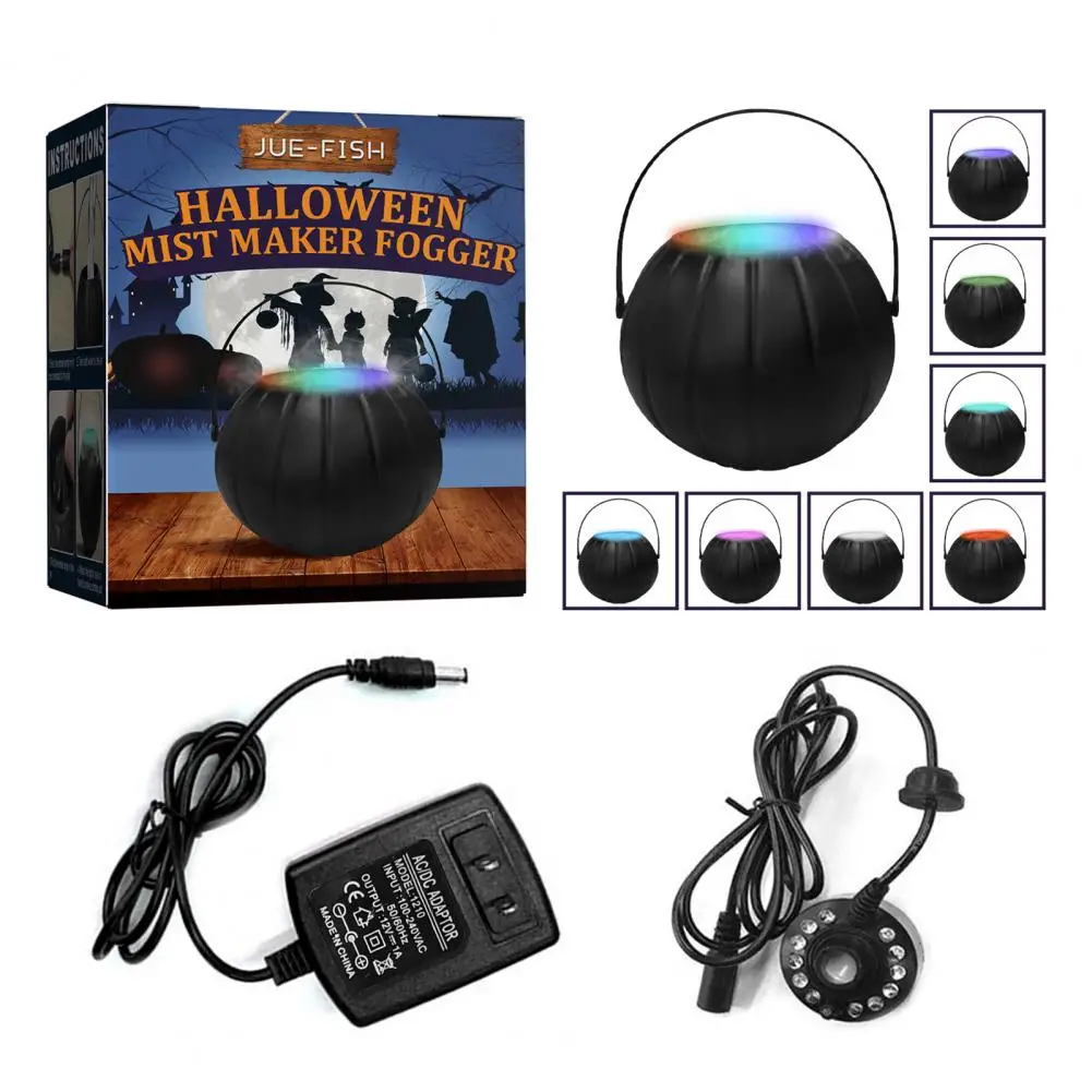 

Модная Праздничная лампа ведьмы на Хэллоуин, черная колдуна, лампа ведьмы, банка, светильник, многоразовый туманообразователь