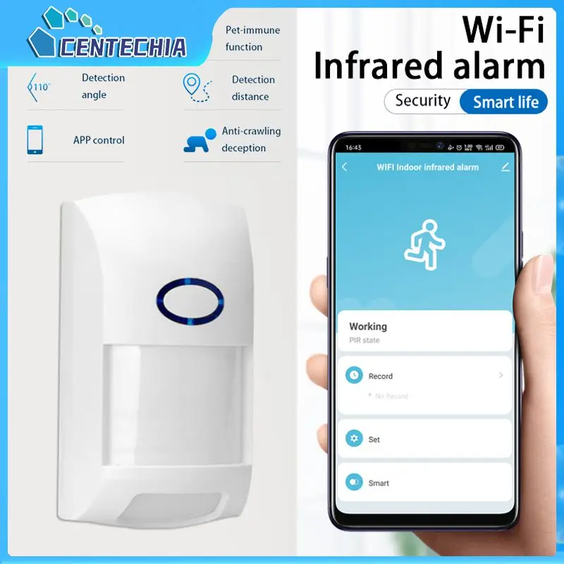 

Смарт-датчик движения с Wi-Fi и ИК-датчиком, 2023