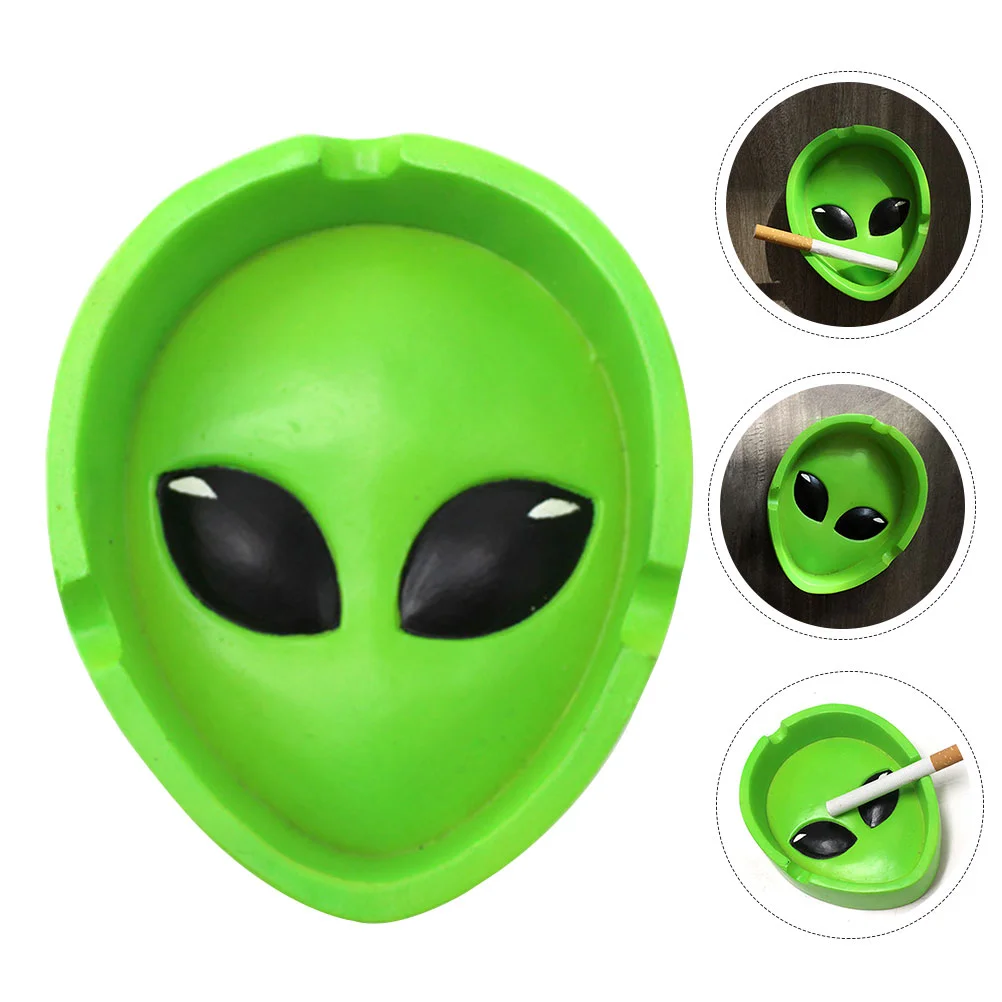 

Ashtray Holder Ash Aliencigar Bowl Key Storage Jewelry Container Dish Tray Decorative Butt Tabletop Resin Car Organizerdecor