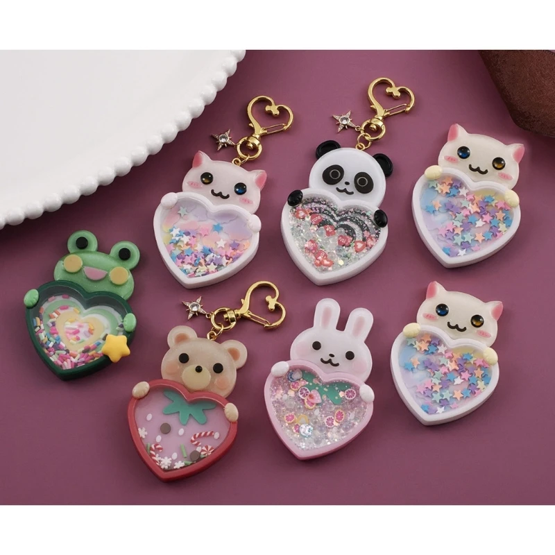 Встряхиваемые фигурки животных из смолы DIY силиконовые формы для ювелирных