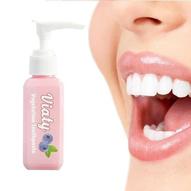 

New Viaty Vegetation Toothpaste Stain Smoke Removal Reduce Tooth Dirt Whitening Toothpaste Fight Bleeding Gums Toothpaste