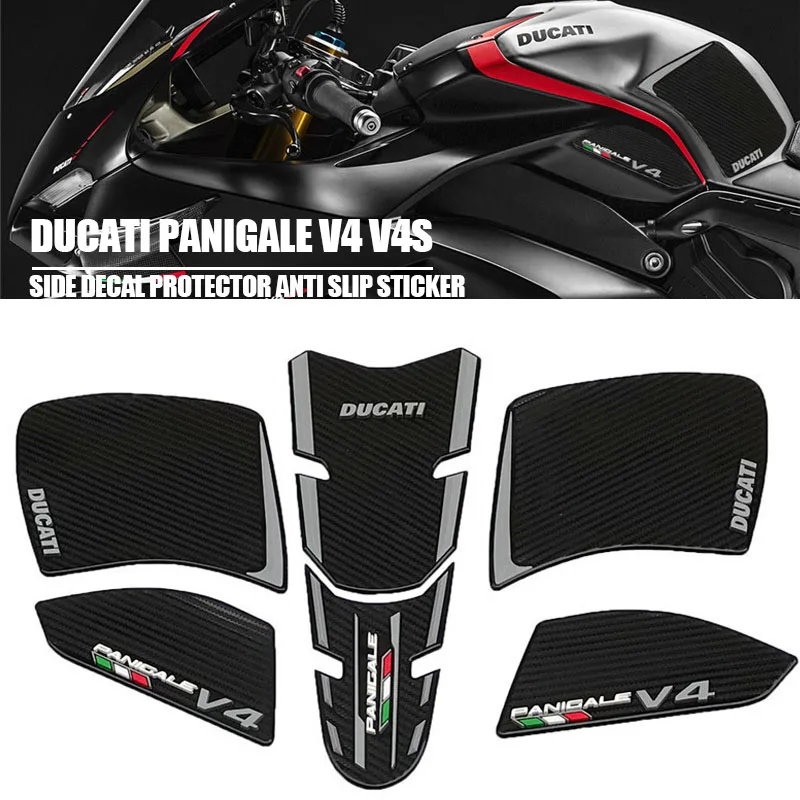 

Наклейка на мотоцикл, наклейка на колено, Набор наклеек, украшение для Ducati Panigale V4S streetfighter v4s 2018-2021