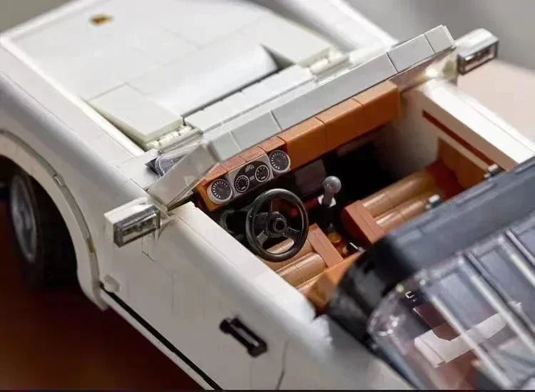 1458 шт. Новый Белый супергоночный автомобиль Hypercar подходит для техники модель 10295