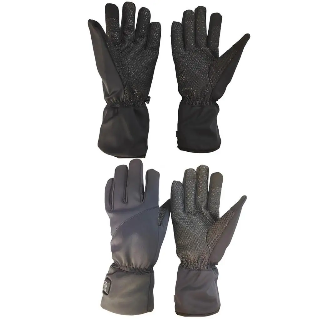 

1 пара перчаток с электрическим подогревом, USB 3 режима, зимние теплые мотоциклетные перчатки, грелки для рук, питание от батарейки