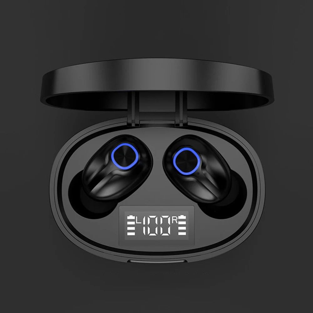 

T15 Tws Digital Display Mini Sports Wireless Bluetooth Headset 5.0 In-Ear Headset Upgraded Waterproof Headphone