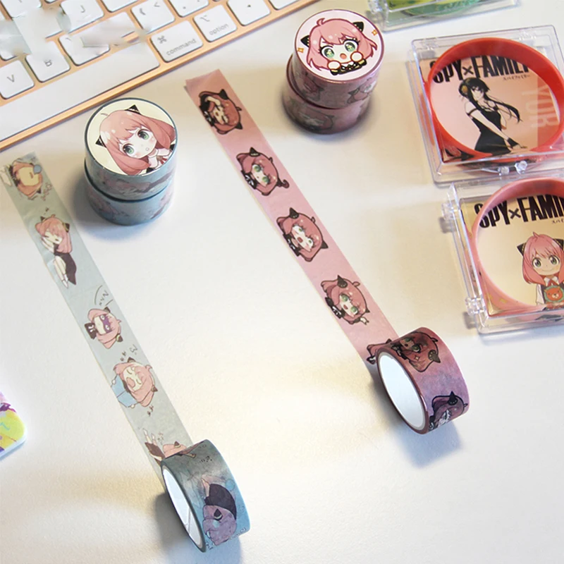 

Anime Spy X Family Anya Forger DIY Washi Tapes Stickers