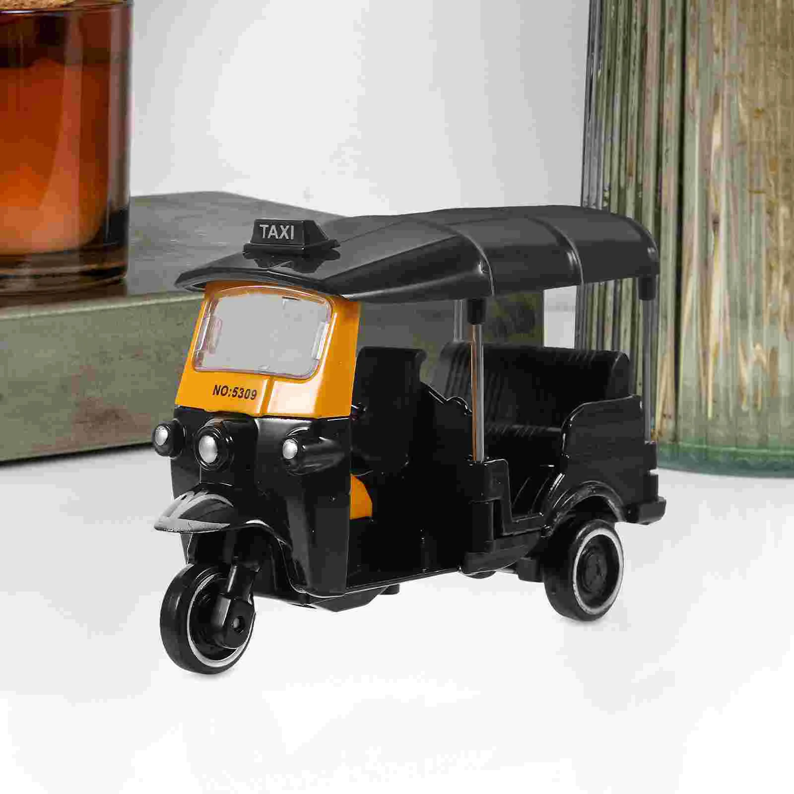 Тайский трехколесный велосипед из сплава ретро-модель автомобиля украшения для