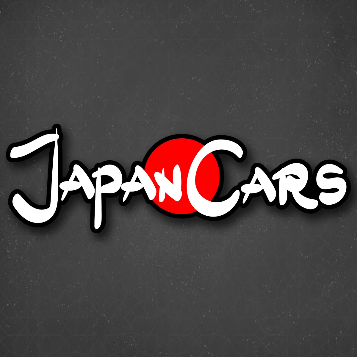 Наклейка на авто &quotJapan Cars - Японские машины&quot 24x7 см |