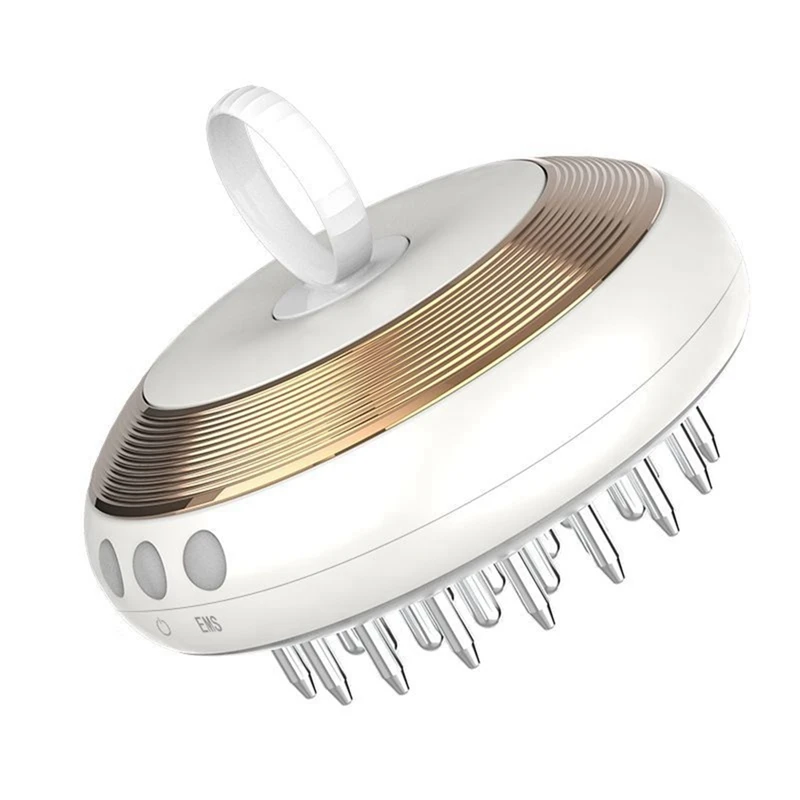 

Electric Head Massager Comb Hair Growth Massager EMS Micro-Current Vibration Massage For Scalp Care Hair Loss Stress