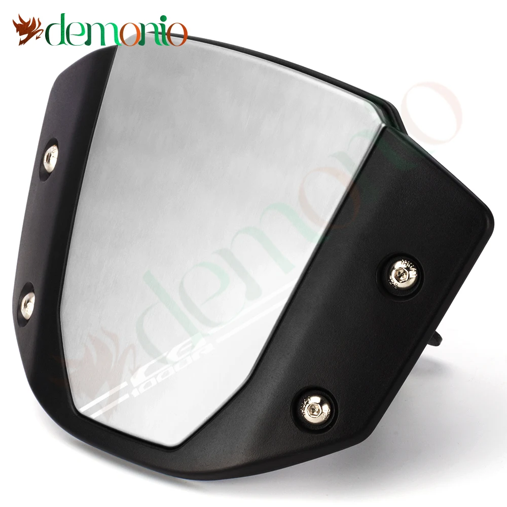 

For HONDA CB1000R CB 1000 R 1000r 2018 2019 2020 2021 Wind Screen Protective Parts Motorcycle Cover Windscreen Windshield Silver