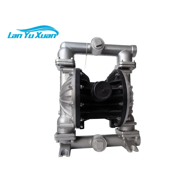 

QBK-50 2 inch food grade chemical transfer pump pneumatic air operated diaphragm pump for sulfuric acid transfer