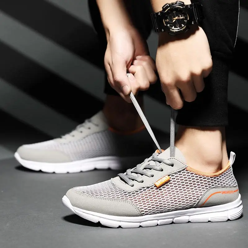 

lightweight men sports shoes sport running basketball summer 2022 lace-up husband sneakers mesh husband low top tenys skor