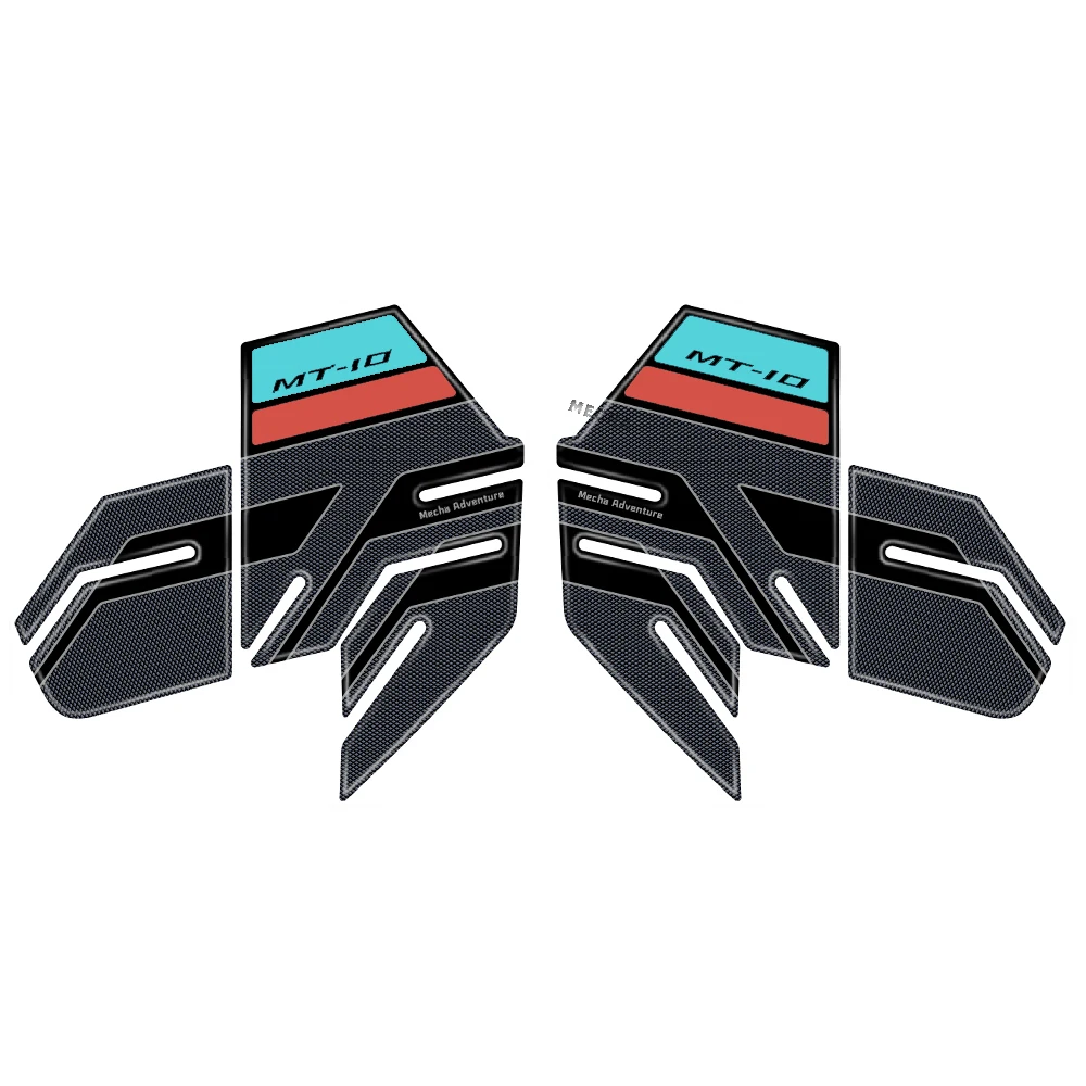 3D наклейка из эпоксидной смолы накладка на бак мотоцикла боковая против царапин