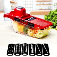 multifunctionele vegetable cutter with steel blade mandoline slicer potato grater for kitchen accessories