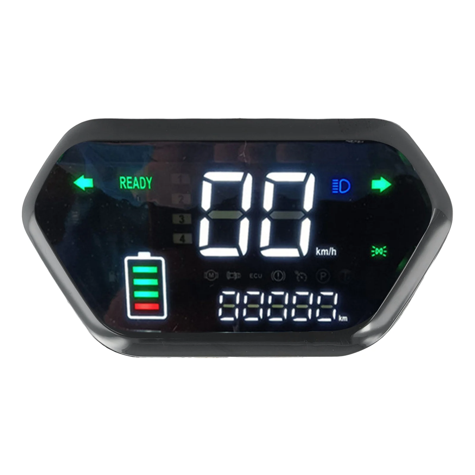 Светодиодный дисплей Контроллер Дисплей High Light 250G 48-72v 6PIN Поддержка ремня Черное
