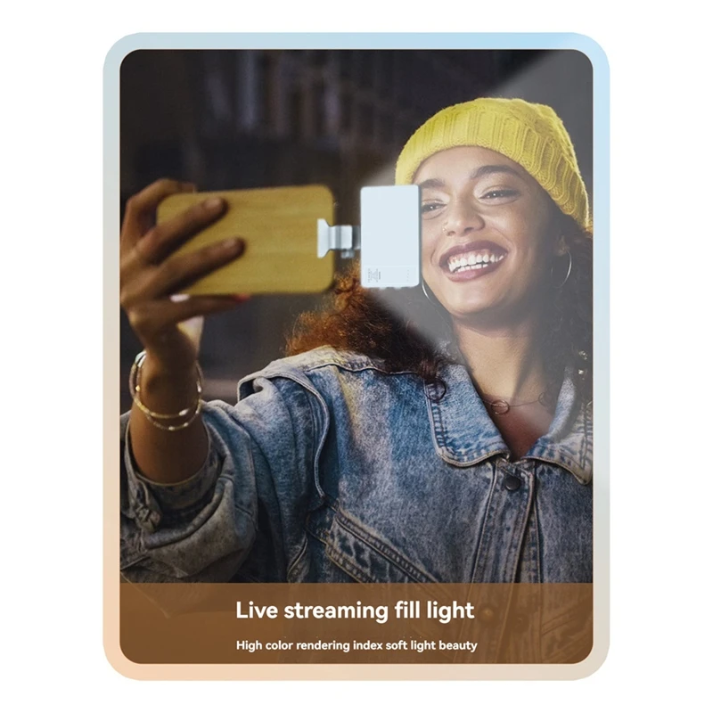 Мобильный телефон заполняющий светильник для фотографий и видео