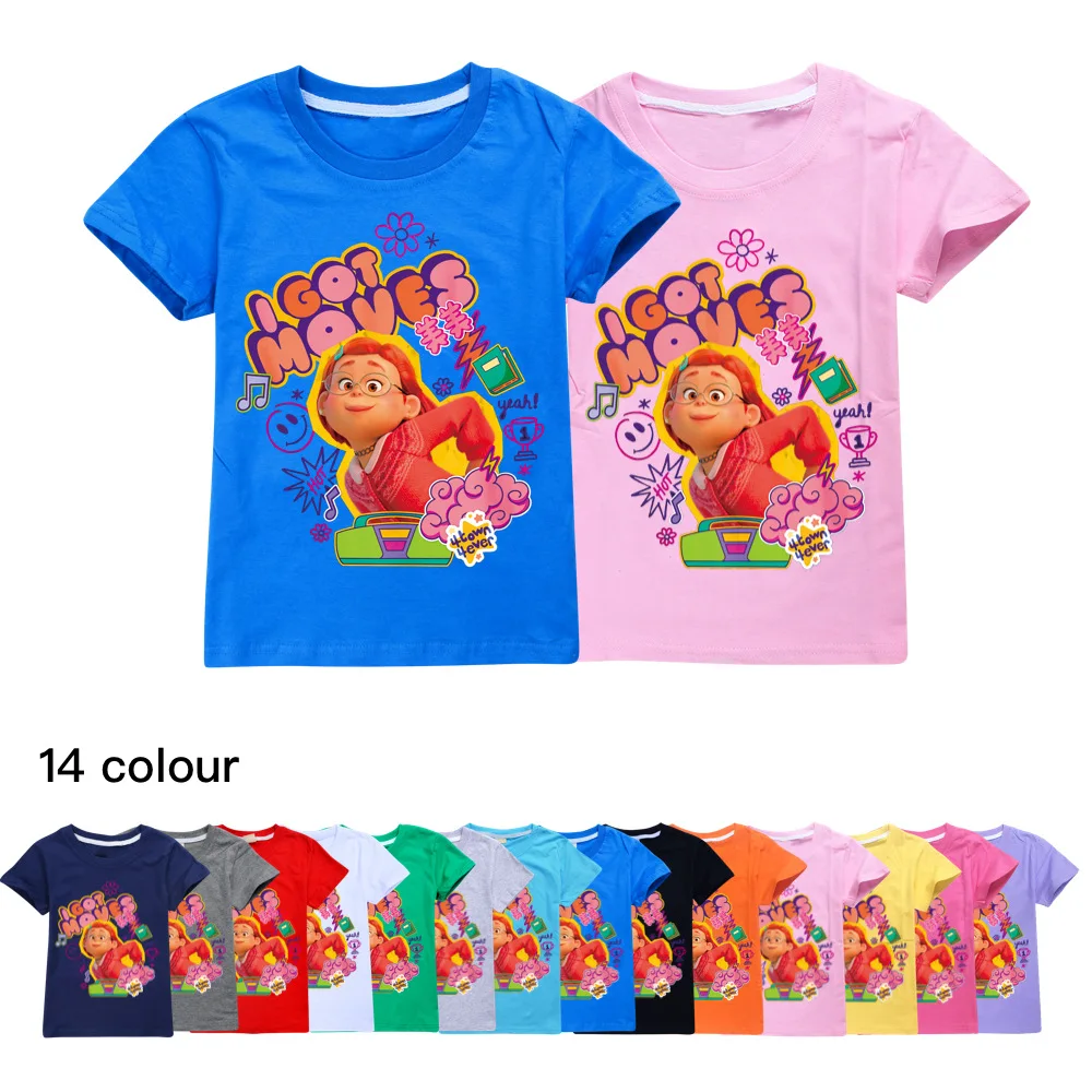 

Turning Red T Shirt Boys Girls Summer Short Sleeve Tshirts deformation panda T-Shirt Children's Cartoon Tees Shirts Tops