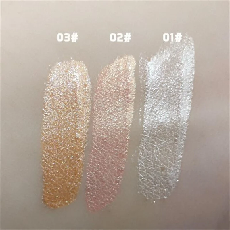 Мерцающая и блестящая водостойкая жидкая подводка для глаз 1 шт. тени век макияж